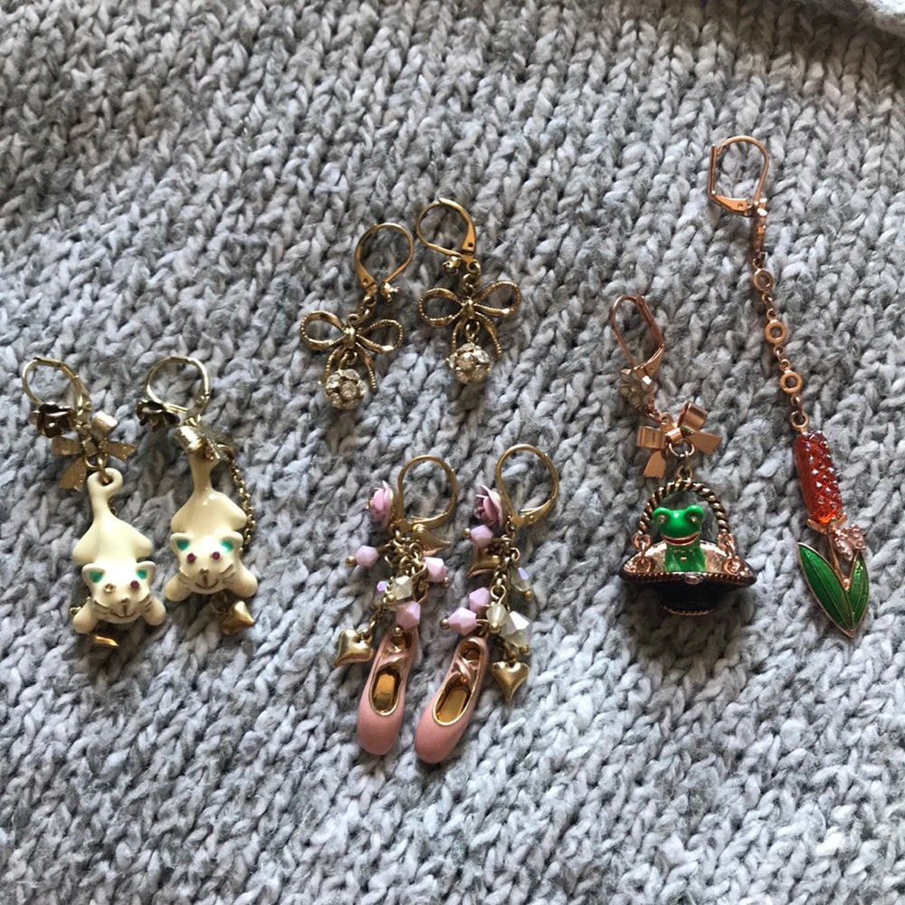 Betsey Johnson Earrings!